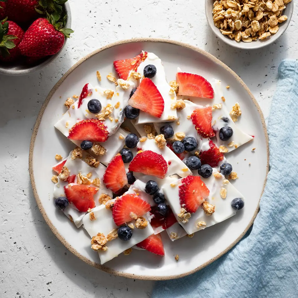 Frozen Yogurt Bark