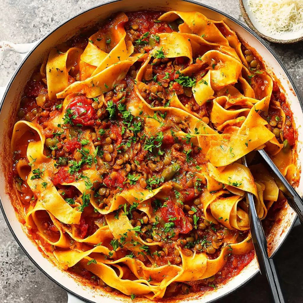 Lentils and Pasta