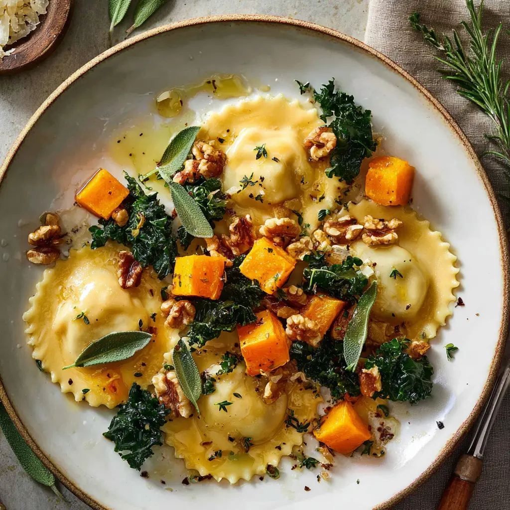 butternut squash ravioli recipe