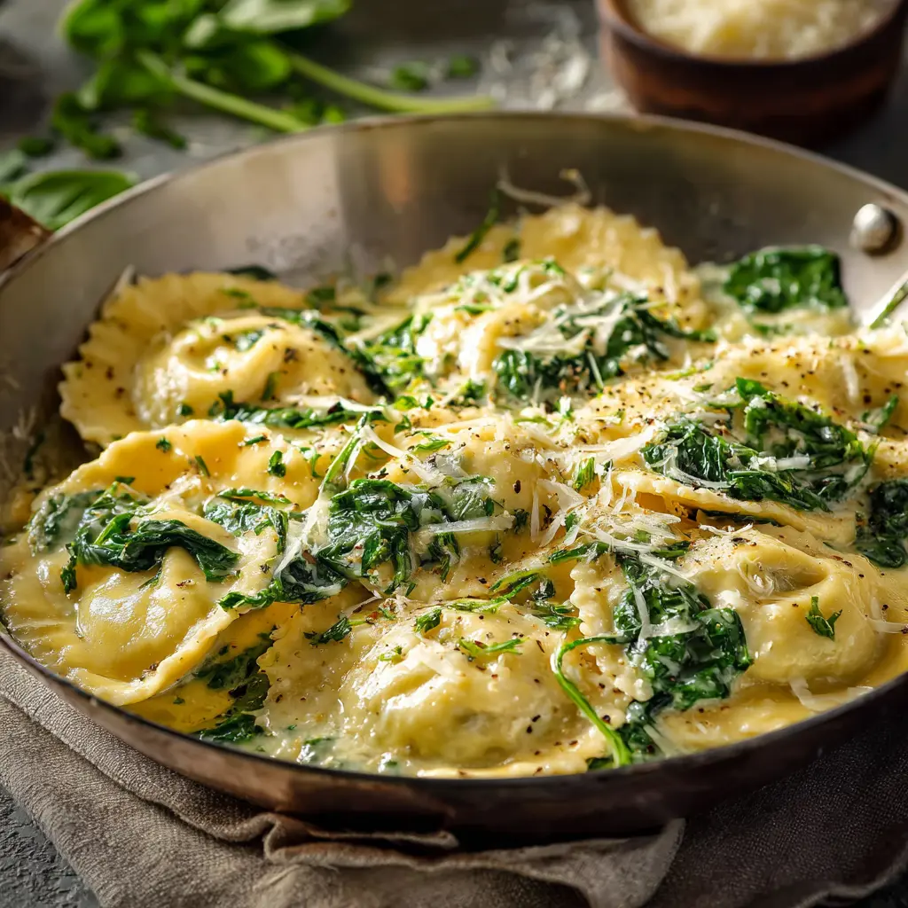 Creamy Lemon Ravioli